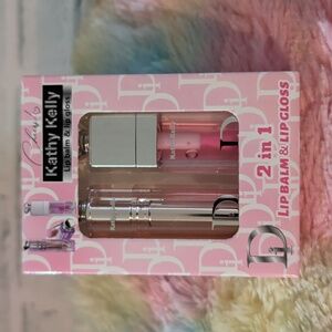 Pink Lip Balm & Gloss Set